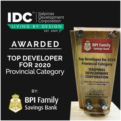 Italpinas reaps top developer award .